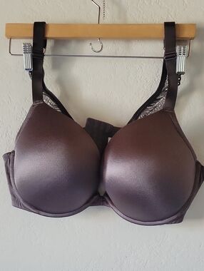 Cacique Women Push-up Bra in Dark Grey Size 42DD